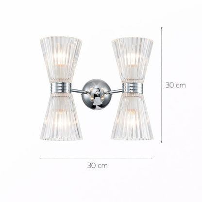Aplique Cliper LP4004-4W