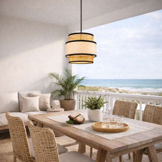 Lampara colgante BAMBOO LOFT - LP5153-D40P