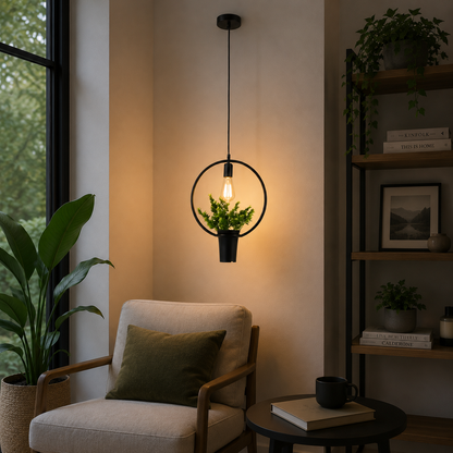 Lampara colgante FLOWERPOT - FL673-D30