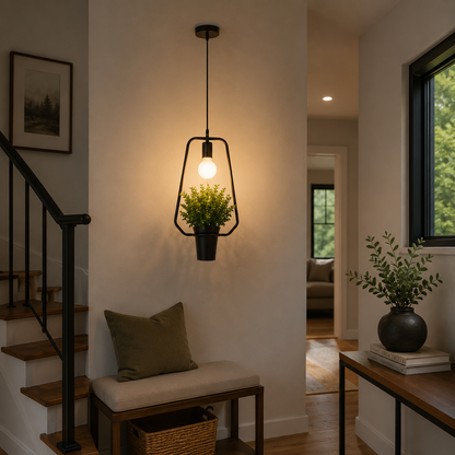 Lampara colgante FLOWERPOT - FL673-D27