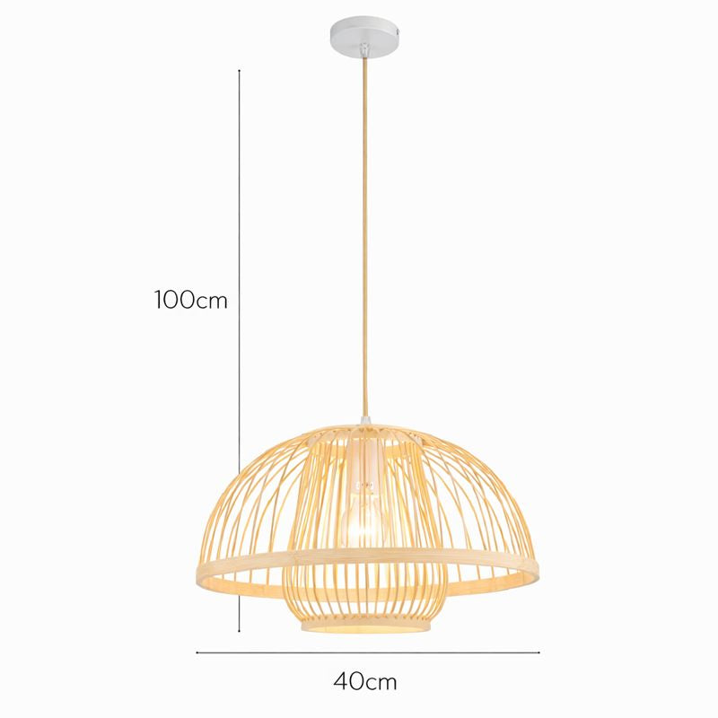 Lampara colgante BAMBOO - LP5130-D40P
