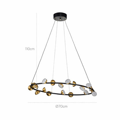 Lámpara colgante PAW LP4013-D70R
