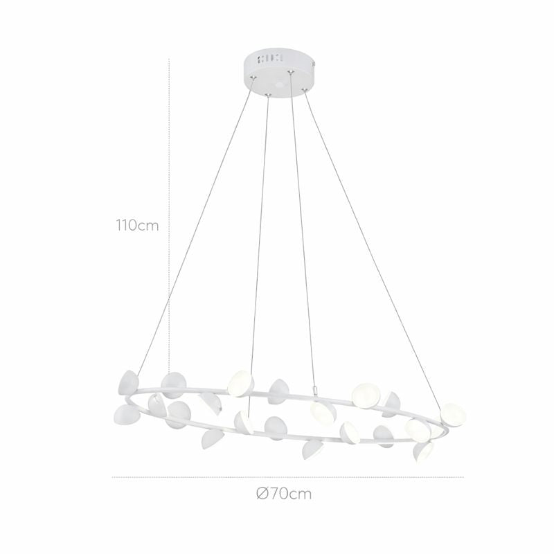 Lámpara colgante PAW LP4012-D70R
