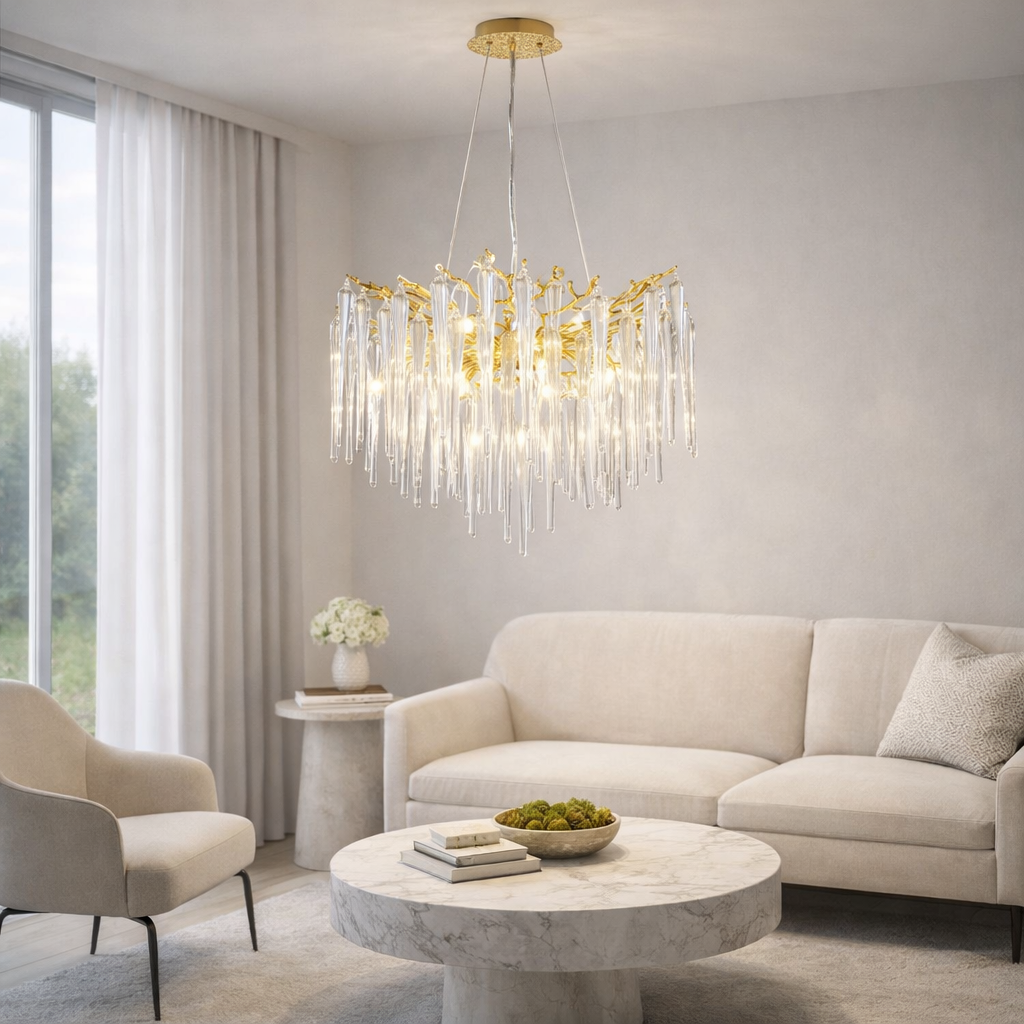 Lámpara de cristal LUXORA - LP142-D60