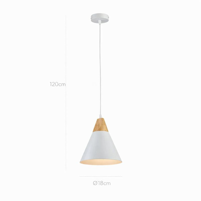 Lámpara colgante SCANDIV LP5021-1P