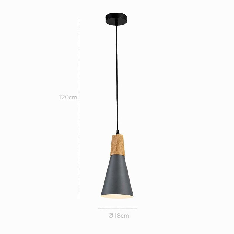 Lámpara colgante SCANDIV LP5019-1P