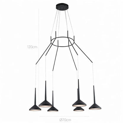 Lámpara colgante MAR LP5013-6P