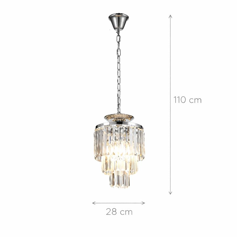 Lámpara colgante DORIS CLN155-D28
