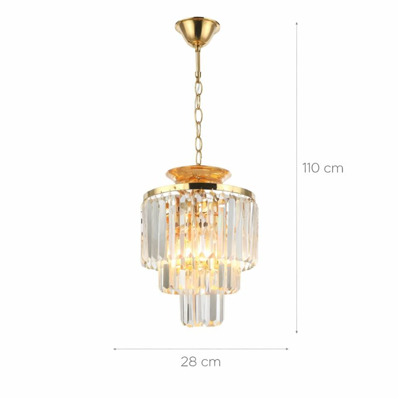 Lámpara colgante MIRAGE CLN157-D28