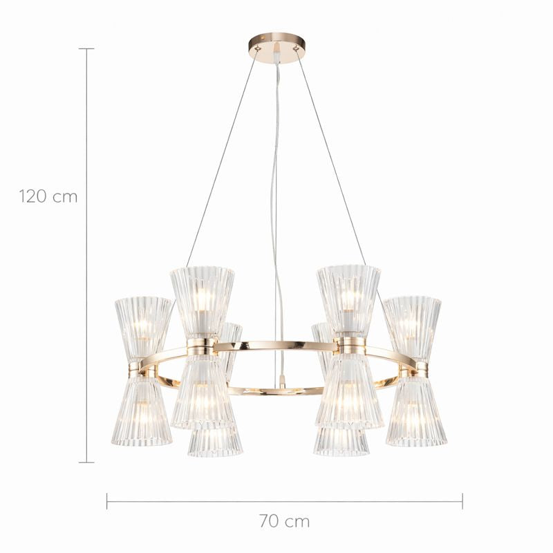 Lámpara colgante Cliper LP4003-12