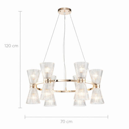 Lámpara colgante Cliper LP4003-12