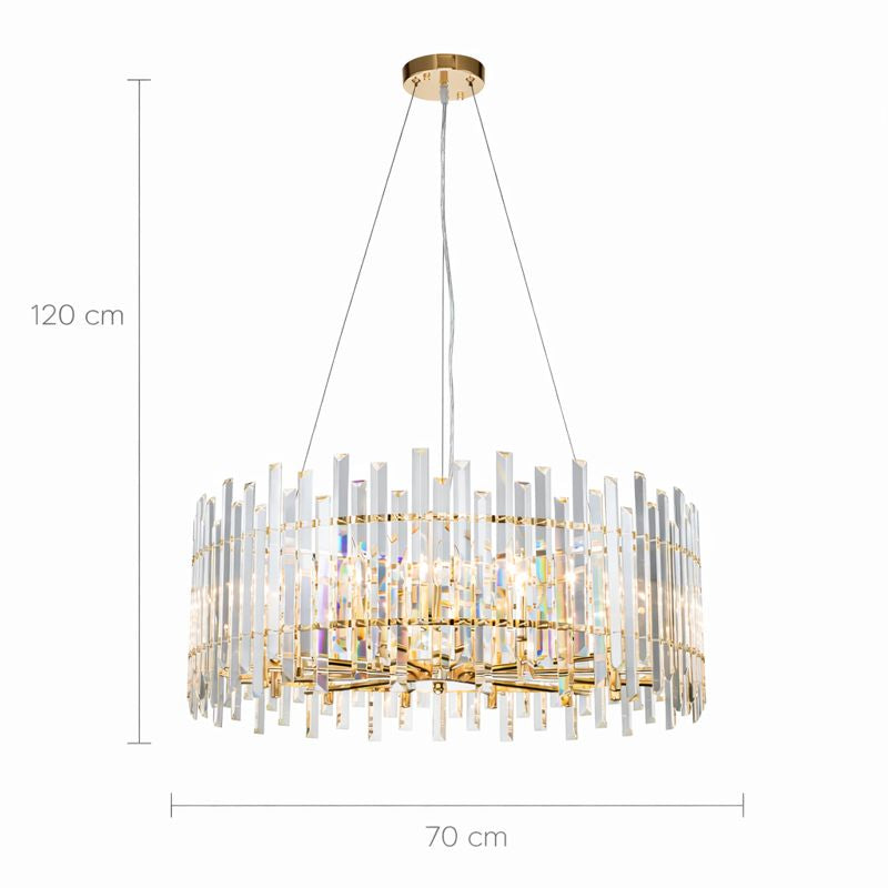 Lámpara colgante DELUXE CLN169-D72