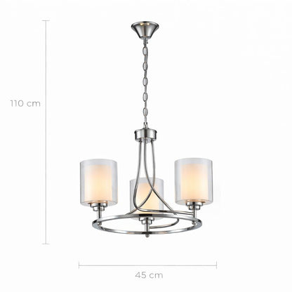 Lámpara colgante MILTON LP526-3