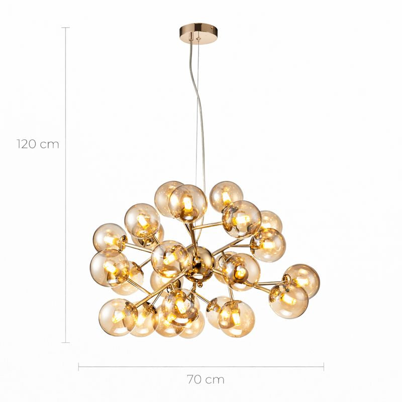 MEGAPOLIS Lampara colgante LP469-24P