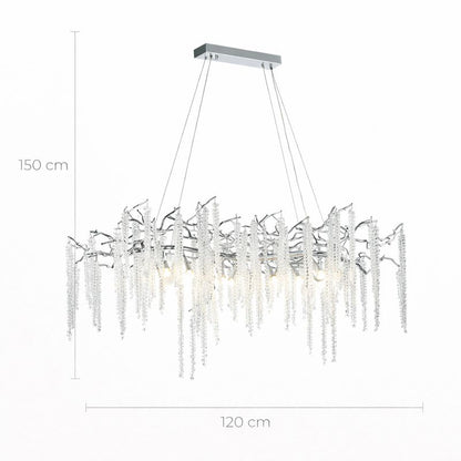 Lámpara de cristal GRAPEDROP - CLN1002-L120