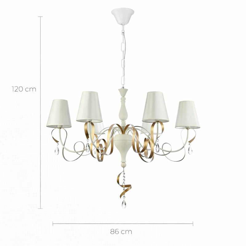Lámpara de araña LP262-6 ESTELLE