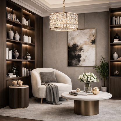 Lampara colgante de cristal Dune - LP4016-D30P