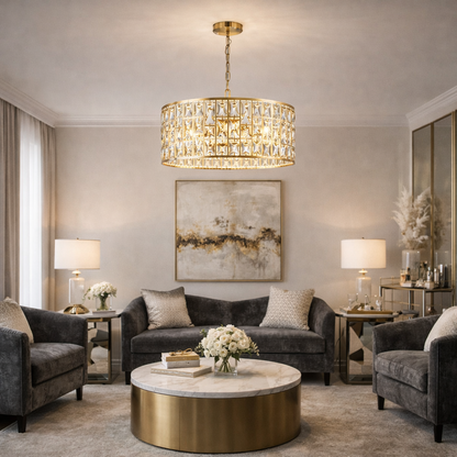 Lampara colgante de cristal Dune - LP4016-D50P