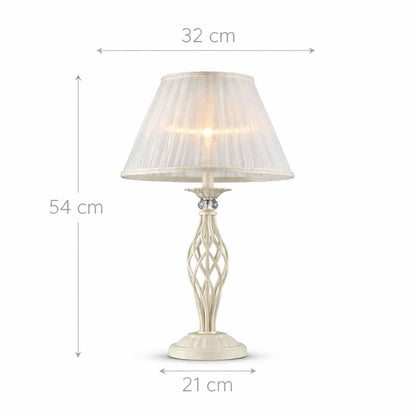 Lámpara de mesa GRAZIA WHITE LP290-1T