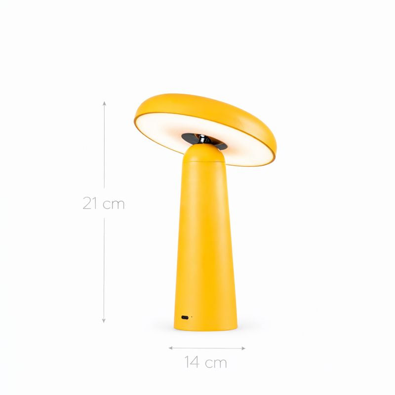 Lámpara de Mesa Amarilla Moderna EDI - LP5056-1T