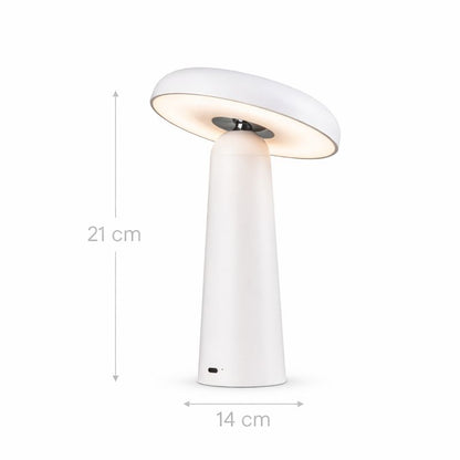 Lampara de mesa blanca EDI - LP5055-1T