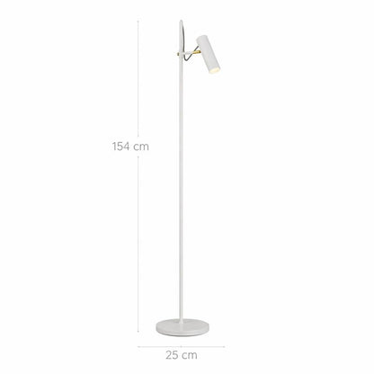 Lámpara de Pie Blanca Moderna "Minimal Elegance" - LP5057-1F
