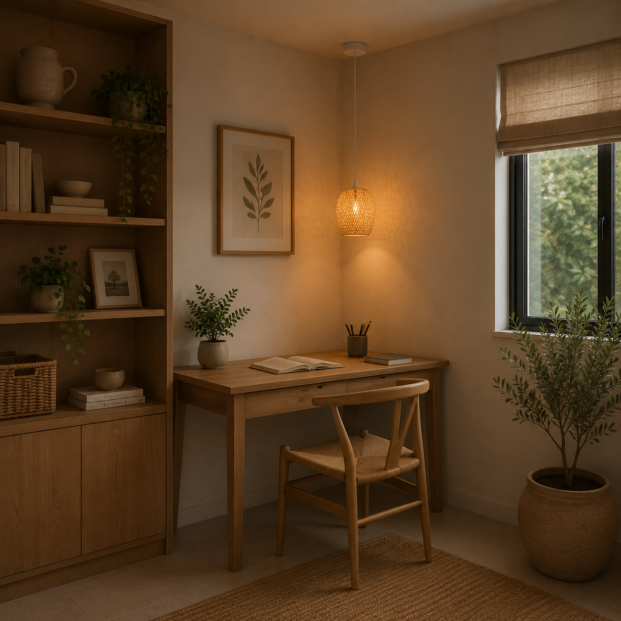 Lampara colgante BAMBOO - LP5123-D18P