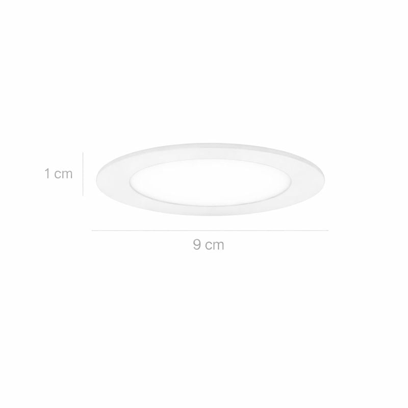 Foco basico empotrado de color blanco LED - LP871