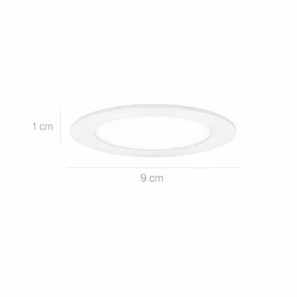 Foco basico empotrado de color blanco LED - LP871