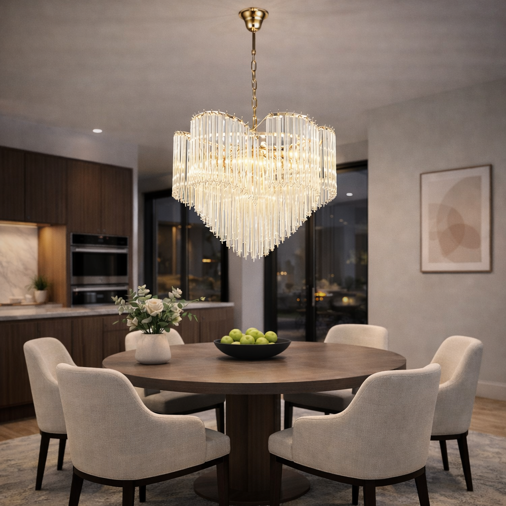 Lámpara colgante de cristal EINH - CLN126-D55
