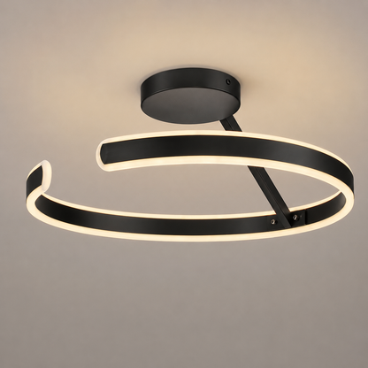 Lámpara de techo LED Arcus Negra | FL6027-C