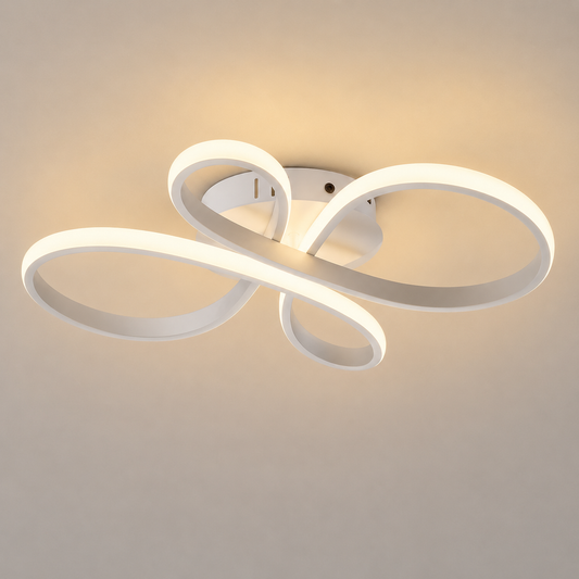 Lámpara de techo LED LOOP Blanca | FL6017-C