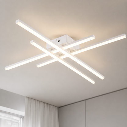 Lámpara de techo LED WAVE Blanco | FL6008-C