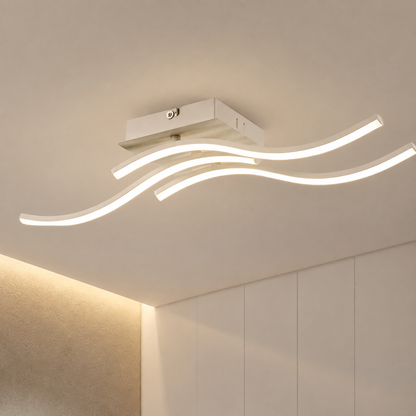 Lámpara de techo LED WAVE Blanco | FL6006-C