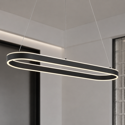 Lámpara Colgante LED Helix | Negra CCT Atenuable - FL6030-P