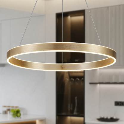Lámpara Colgante LED Helix | Dorado CCT Atenuable - FL6034-1P