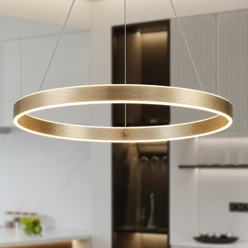Lámpara Colgante LED Helix | Dorado CCT Atenuable - FL6034-1P