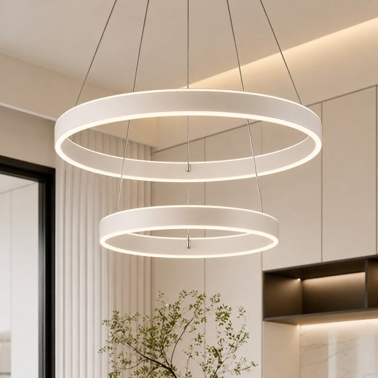 Lámpara Colgante LED Helix | Blanco CCT Atenuable - FL6033-2P