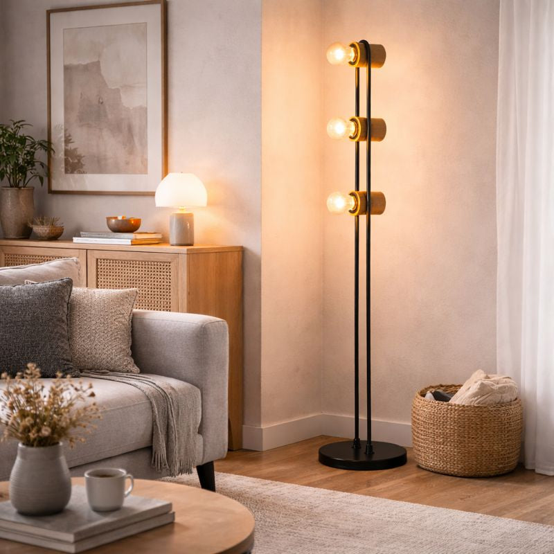 Lampara de pie Woody - LP5061-3F