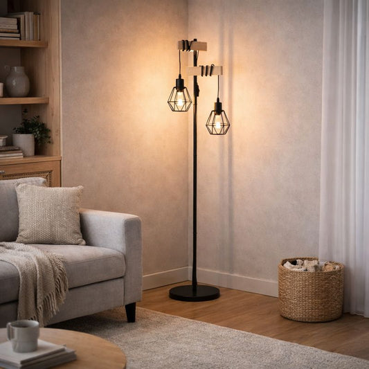 Lampara de pie NORTE - LP5068-2F