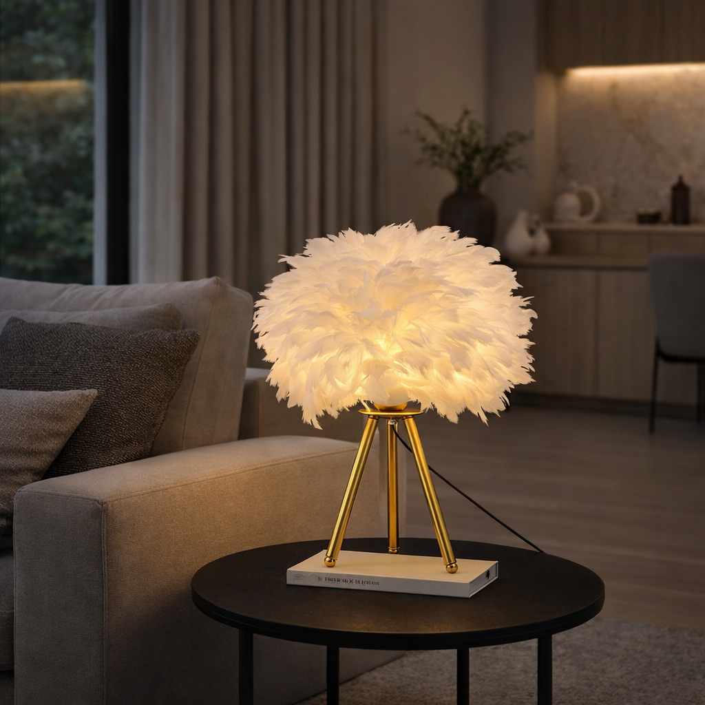 Lámpara De Mesa PLUMA - FL964-1T