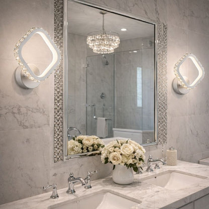 APLIQUE DE PARED DIAMANT WH FL604-1W