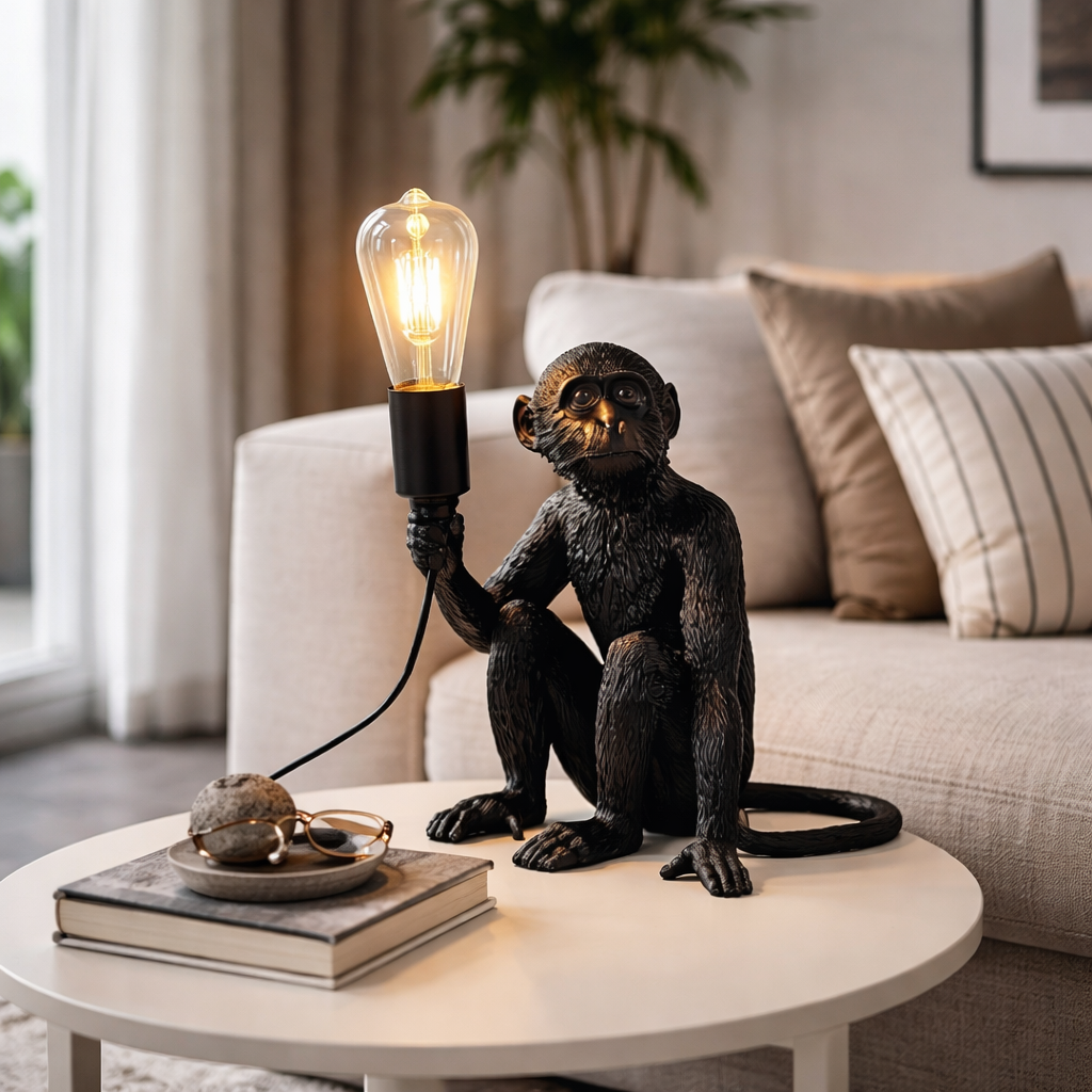 Lampara de mesa MONKEY - FL6582-1T