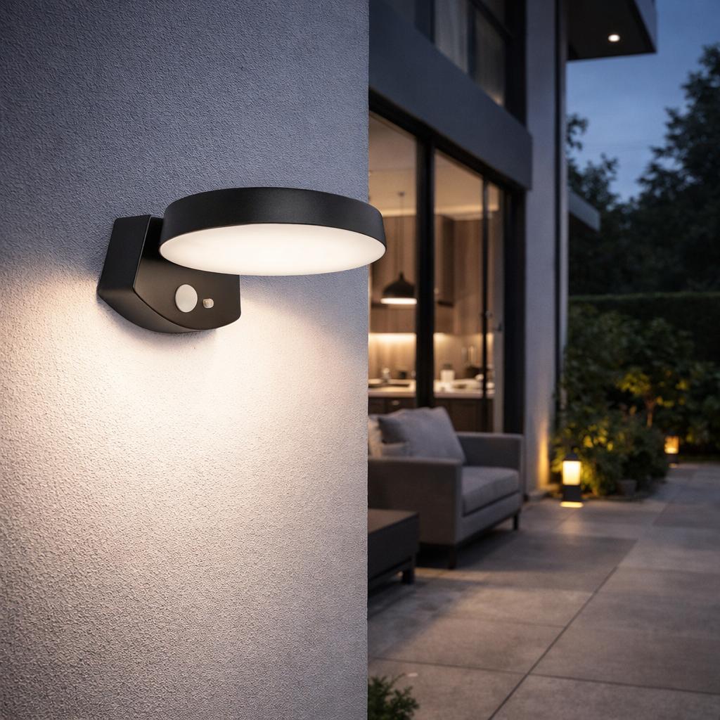 Aplique Solar Led Con Sensor - LP9037-1W