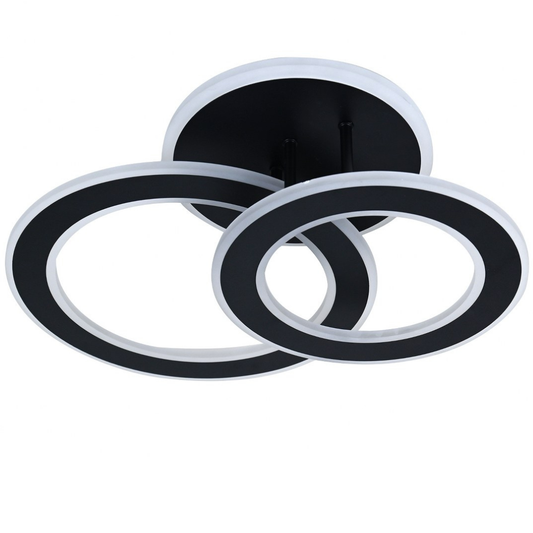 Lámpara de Techo LED 2 Aros DISCO - FL642-2C