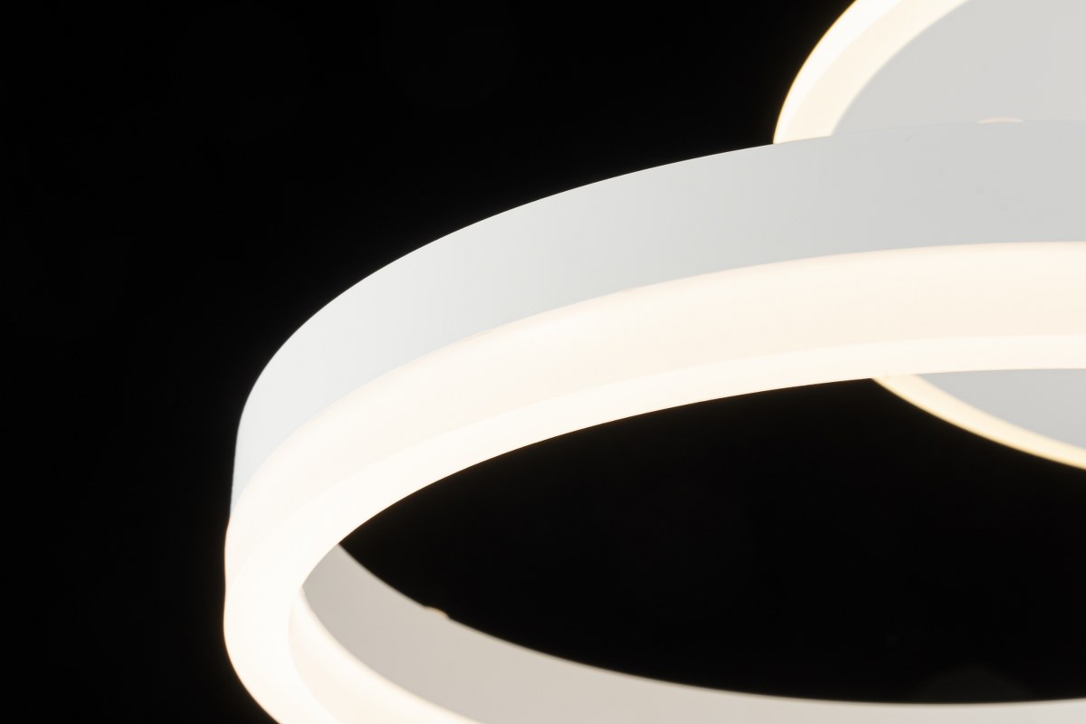 Lampara 2 Aros Led CCT Regulable Blanco