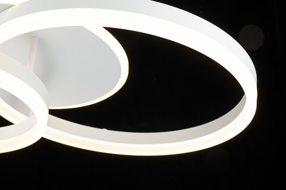 Lampara 2 Aros Led CCT Regulable Blanco