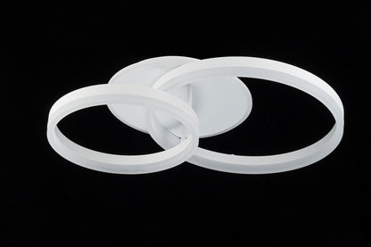 Lampara 2 Aros Led CCT Regulable Blanco