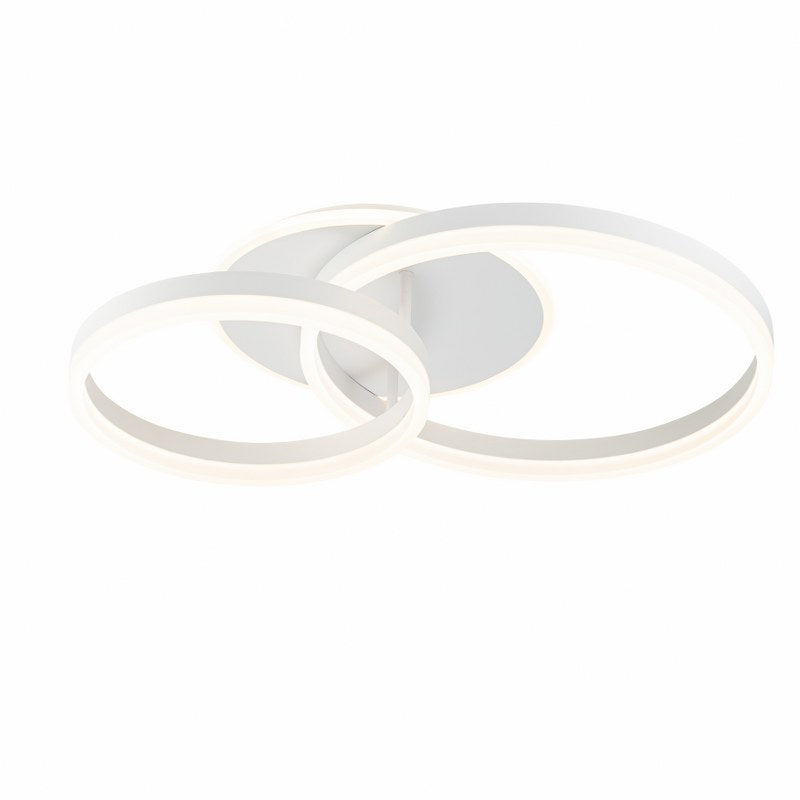 Lampara 2 Aros Led CCT Regulable Blanco