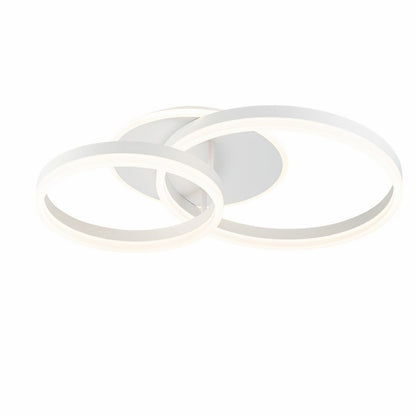 Lampara 2 Aros Led CCT Regulable Blanco